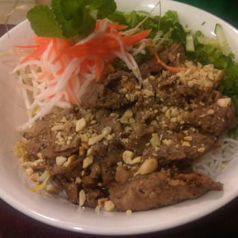 Pho Viet - honey lemongrass beef noodle bowl. - Vietnamese Near Me - Washington, DC, District of Columbia
