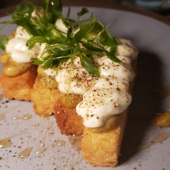 Intercrew - Burrata Toast - Cocktail Bars Near Me - Los Angeles, California