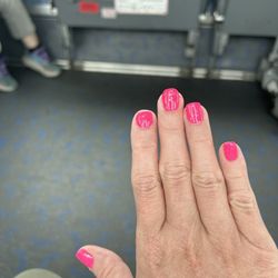 My pretty new manicure