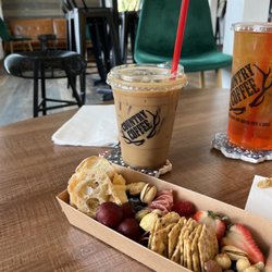 CC Sit & Sip - $13 boujie board and $5 coffee