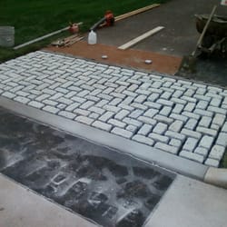 Joseph Breen Masonry - Cobble apron