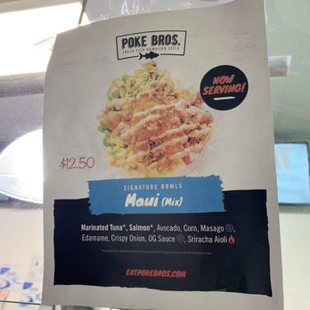 Poke Bros - Maui signature bowl - Poke Near Me - Raleigh, North Carolina Poke Bros - Maui signature bowl - Poke Near Me - Raleigh, North Carolina