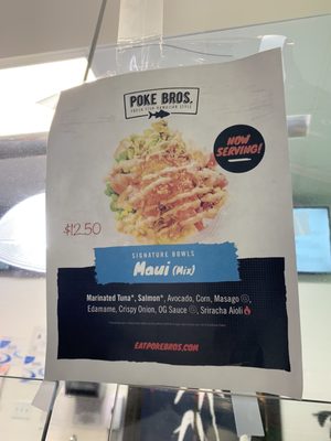 Menu photo 2 Poke Bros Raleigh, NC Menu photo 2 Poke Bros Raleigh, NC