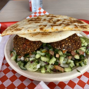 Falafel Plate (spicy)