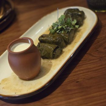 Deda Restaurant - Lambshanks in a grape leaf. - Georgian Near Me - Pasadena, California Deda Restaurant - Lambshanks in a grape leaf. - Georgian Near Me - Pasadena, California