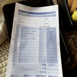 Cafe Vayan - Menu total for three breakfast platters with three drinks