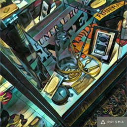 Picture taken at the Oddporium. Edited by me. Bought the gauge in bottom left corner.
