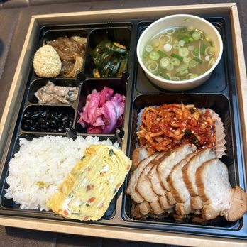 Ahram Kitchen - Premium Dosirak with pork belly - Korean Near Me - Renton, Washington Ahram Kitchen - Premium Dosirak with pork belly - Korean Near Me - Renton, Washington