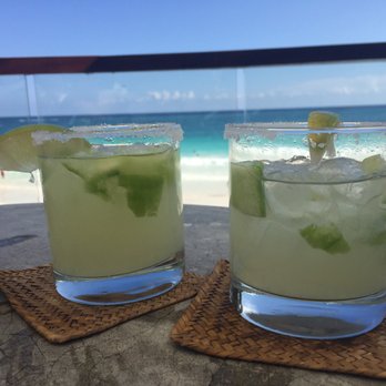 Restaurante Mezzanine - Cucumber Margarita - Thai Near Me - Tulum, ROO