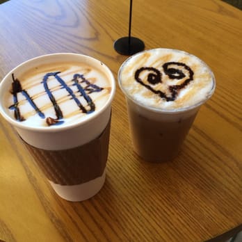 All About Cha - Carmel macchiato (one frozen and one warm) - Coffee & Tea Near Me - Edmond, Oklahoma All About Cha - Carmel macchiato (one frozen and one warm) - Coffee & Tea Near Me - Edmond, Oklahoma