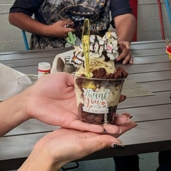 Dust Devil Deli - Brownie sundae with homemade ice cream and homemade brownies! - Delis Near Me - San Manuel, Arizona Dust Devil Deli - Brownie sundae with homemade ice cream and homemade brownies! - Delis Near Me - San Manuel, Arizona