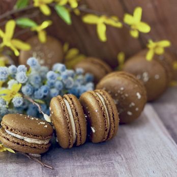 Tresor De Macaron - Coffee Almond French Macaron - Macarons Near Me Tresor De Macaron - Coffee Almond French Macaron - Macarons Near Me