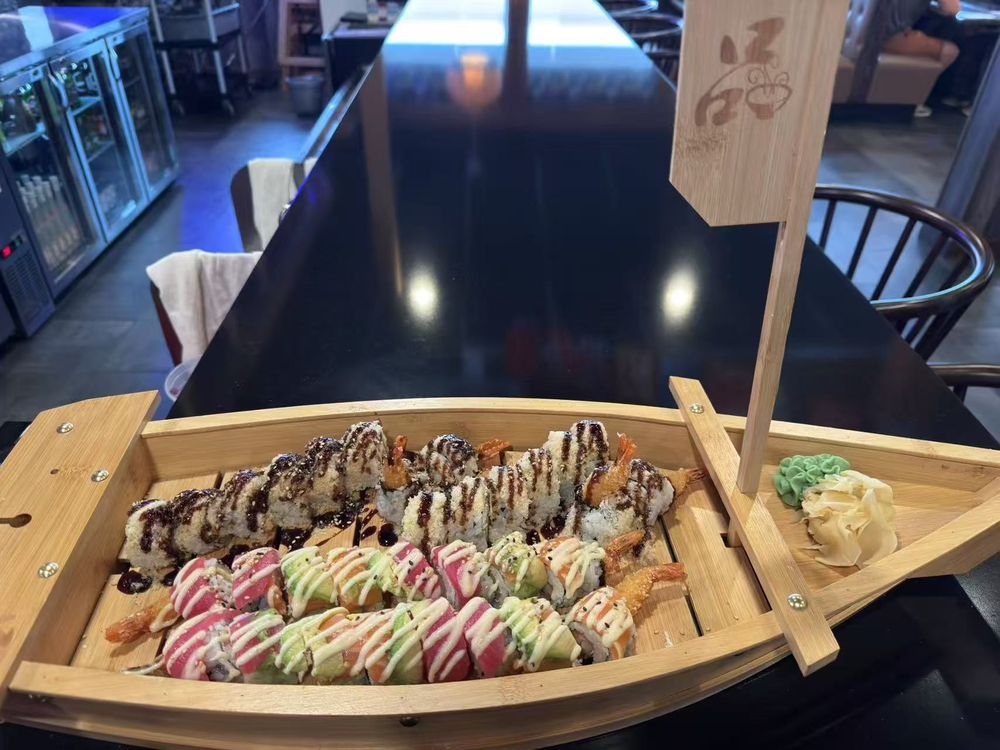 Food from Ippin Ramen & Sushi Bar