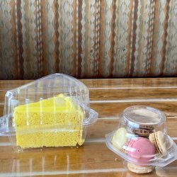 Pizza King - Lemon cane and macaroons.