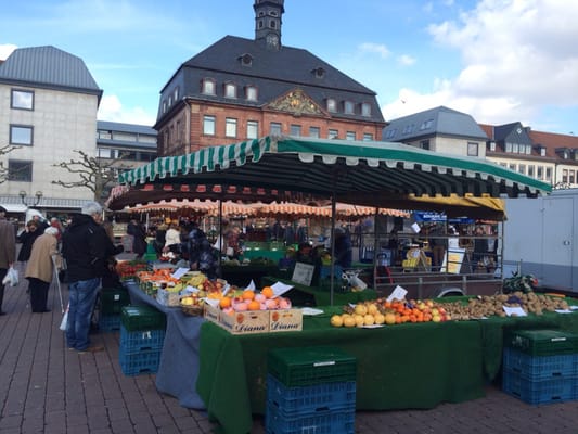 Wochenmarkt Hanau by null