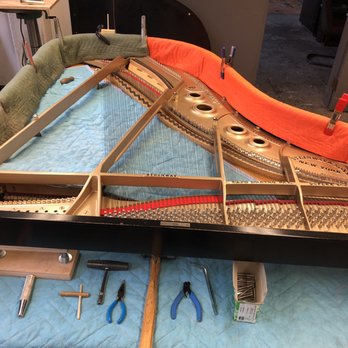 Summit Piano Service - Restringing a Steinway L! - Piano Services Near Me Summit Piano Service - Restringing a Steinway L! - Piano Services Near Me