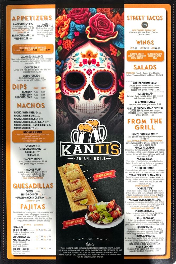 Kanti's Bar & Grill Logo