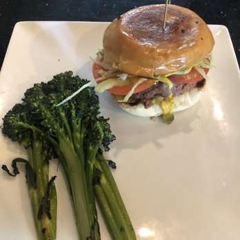 CraftWay Kitchen - Plano - Impossible burger with broccolini - New American Near Me - Plano, Texas CraftWay Kitchen - Plano - Impossible burger with broccolini - New American Near Me - Plano, Texas