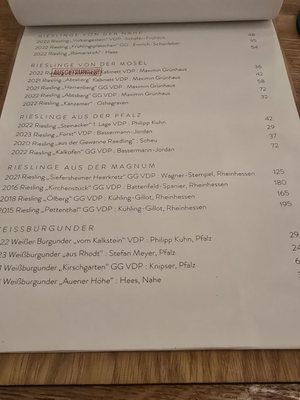 Menu photo 6 Willichs Mainz, RP