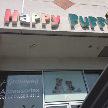 Happy Puppy - The outside! Very simple, yet cute. - Pet Groomers Near Me - Fullerton, California