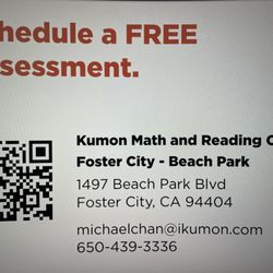 Kumon Math and Reading Center of Foster City - Beach Park