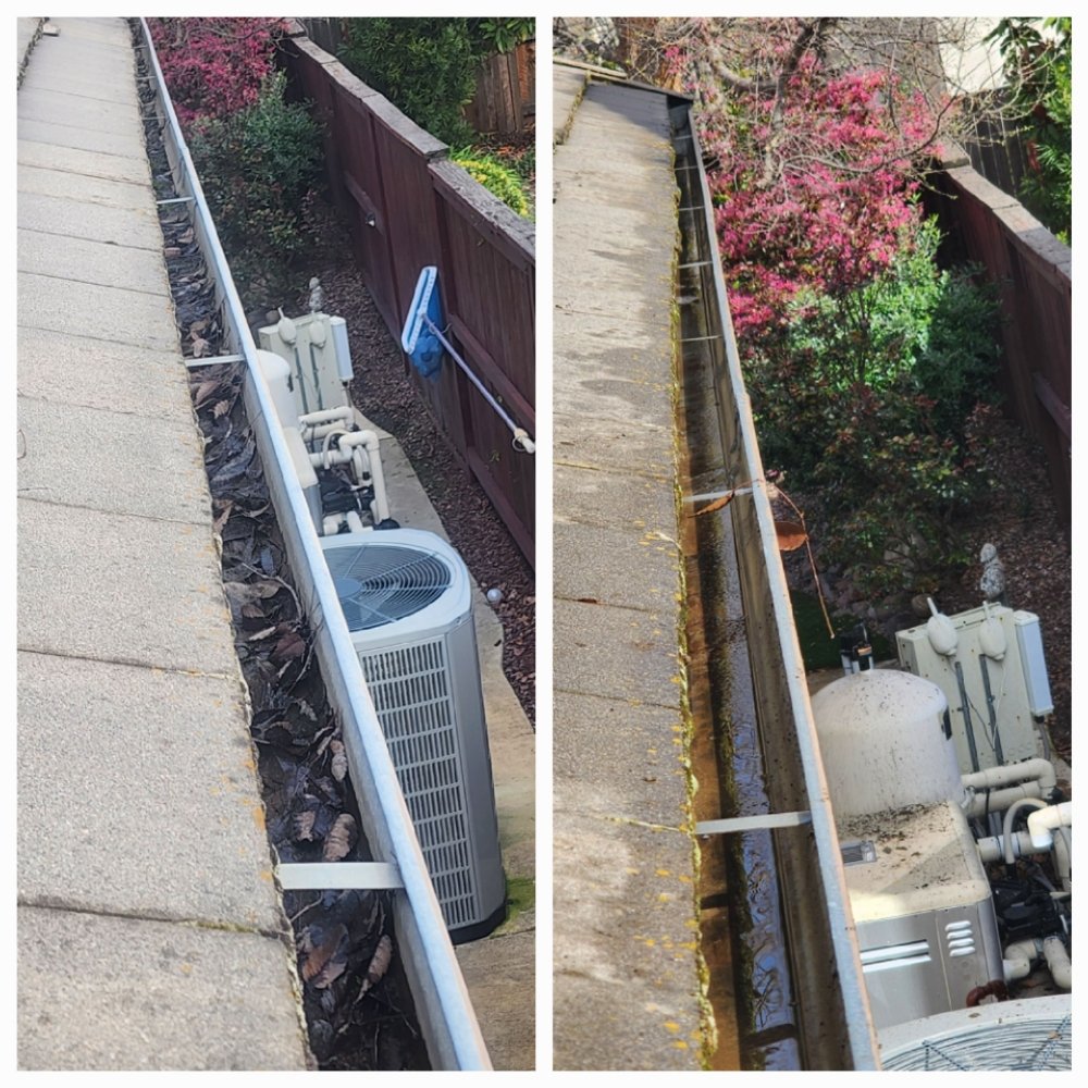 Slide of El Dorado Hills Gutter and Solar Panel Cleaning