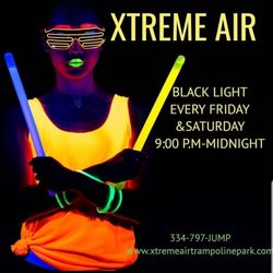 Xtreme Air Mega Park - Blacklight