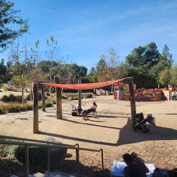 Adventure Playground - This fort was built when we got there, some kid knocked it over almost hitting some of the smaller kids that were playing near by. - Playgrounds Near Me - Irvine, California Adventure Playground - This fort was built when we got there, some kid knocked it over almost hitting some of the smaller kids that were playing near by. - Playgrounds Near Me - Irvine, California