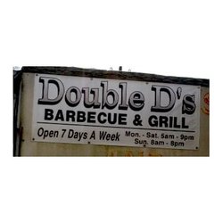 D&D BBQ - Sign for Double D BBQ
