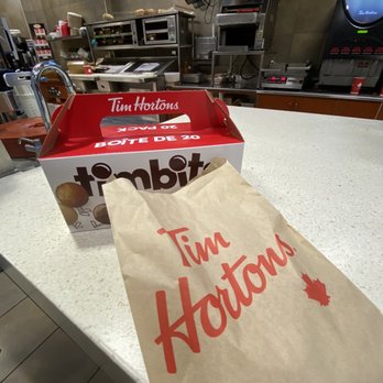 Tim Hortons - Timbits and Apple Fritter - Coffee & Tea Near Me - Surrey, British Columbia