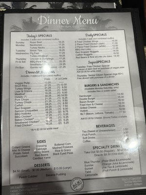 Menu photo 3 M & M Soul Food Carson, CA