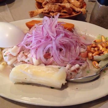 Happy Fish - Ceviche mixto - Peruvian Near Me - Tampa, Florida