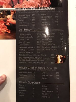 Menu photo 5 Thyme Japanese Cuisine North Andover, MA