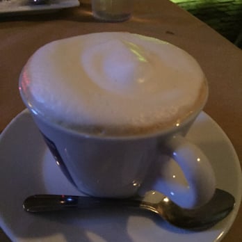 Si Tapas - Cappuccino that complemented the desert perfectly - Spanish Near Me - Dallas, Texas Si Tapas - Cappuccino that complemented the desert perfectly - Spanish Near Me - Dallas, Texas