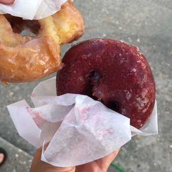 Amore Donuts - Lemon + Red Velvet - Donuts Near Me - Panama City Beach, Florida