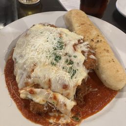 Lasagna. Very Pleasant. Started to cut it before I decided on a picture. Lasagna. Very Pleasant. Started to cut it before I decided on a picture.