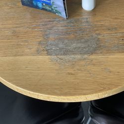 Table in bar area.