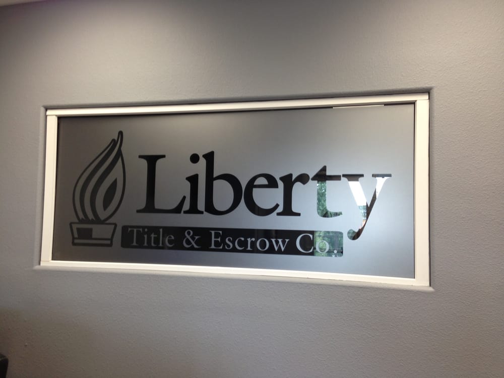 LIBERTY TITLE & ESCROW Updated September 2024 1401 SE Walton Blvd