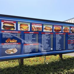 Douglas - Drive thru menu.