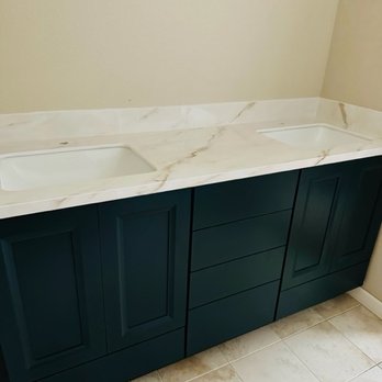 SurfaceTopia Stone Countertops & Tile - New bathroom porcelain countertop - Countertop Installation Near Me - San Mateo, California