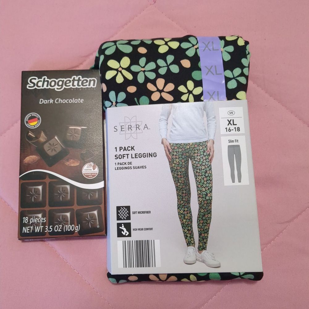 ALDI - Can't go wrong with dark chocolate and a pair of buttery, soft leggings. - Grocery Near Me - Central Islip, New York