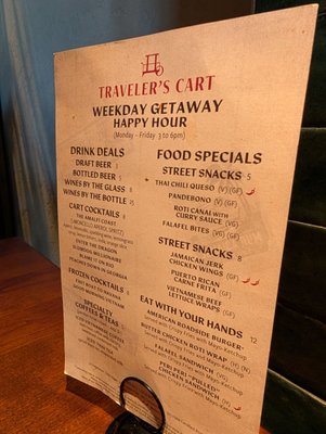 Menu photo 6 Traveler's Cart Houston, TX