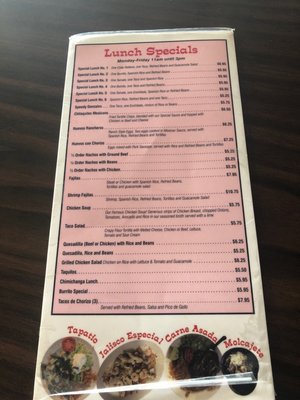 Menu photo 4 El Nopalito Kennesaw, GA