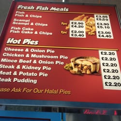 Mr Chippy - Menu