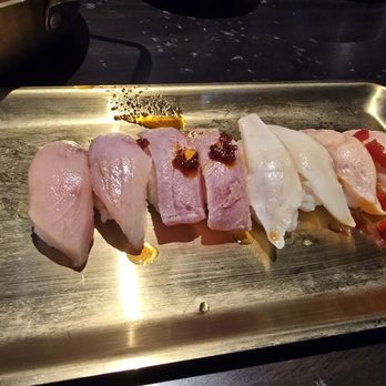Shabu Gen - The nigiri. Every piece was delicious. *chefs kiss* - Hot Pot Near Me - Elk Grove, California Shabu Gen - The nigiri. Every piece was delicious. *chefs kiss* - Hot Pot Near Me - Elk Grove, California