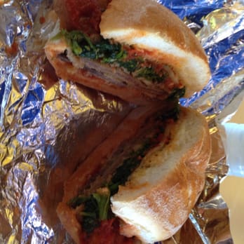Via Panini - Veal with cheese, hot peppers, mushrooms and rapinni. - Italian Near Me - Vaughan, Ontario