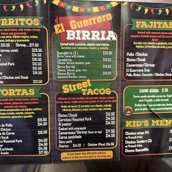 El Guerrero Taco - Menu - Mexican Near Me - Ossining, New York El Guerrero Taco - Menu - Mexican Near Me - Ossining, New York