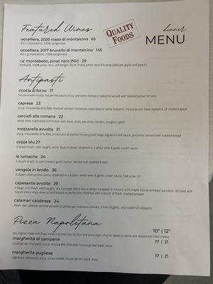 Menu photo 4 Quality Foods Market Lutz, FL Menu photo 4 Quality Foods Market Lutz, FL