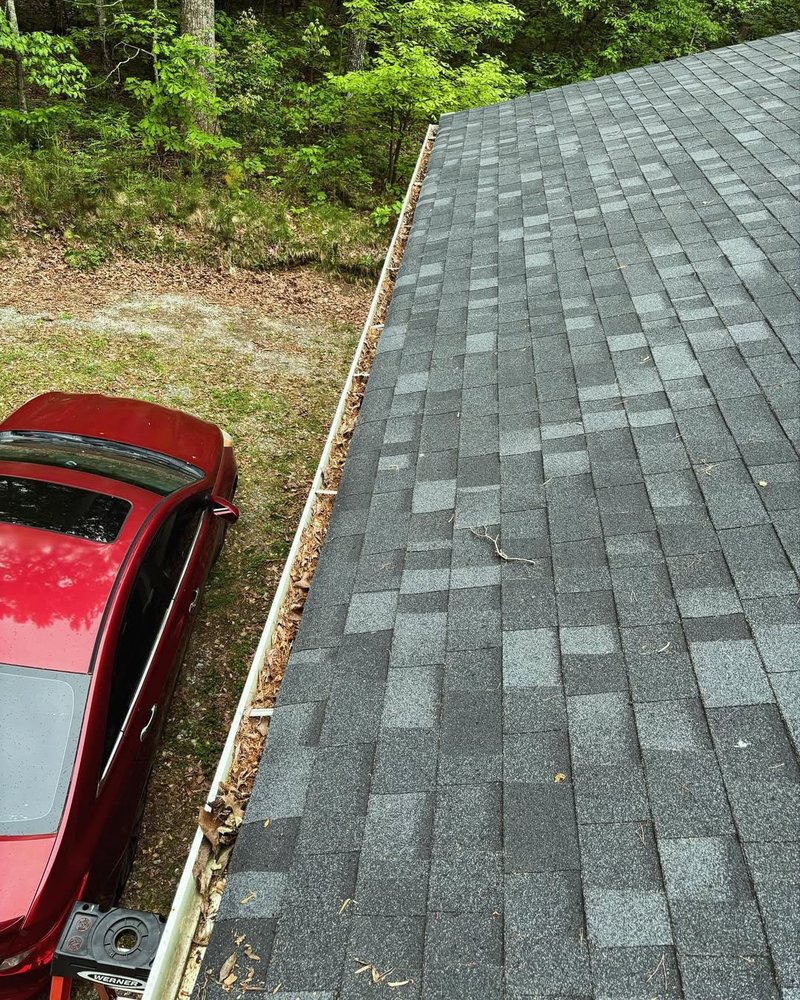 Slide of Studs Gutter Cleaning