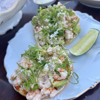 Snail Bar - Bay Shrimp Tostadas - Wine Bars Near Me - Oakland, California